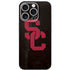 University of Southern California USC Black Distressed iPhone 16 Pro Skin